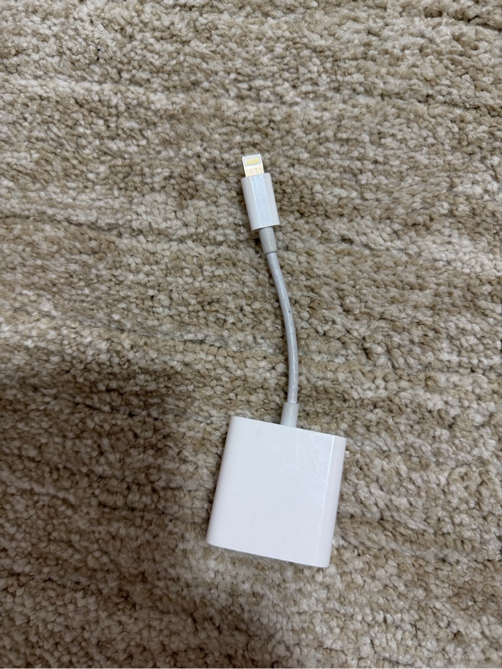 Apple Lightning USB SD card reader